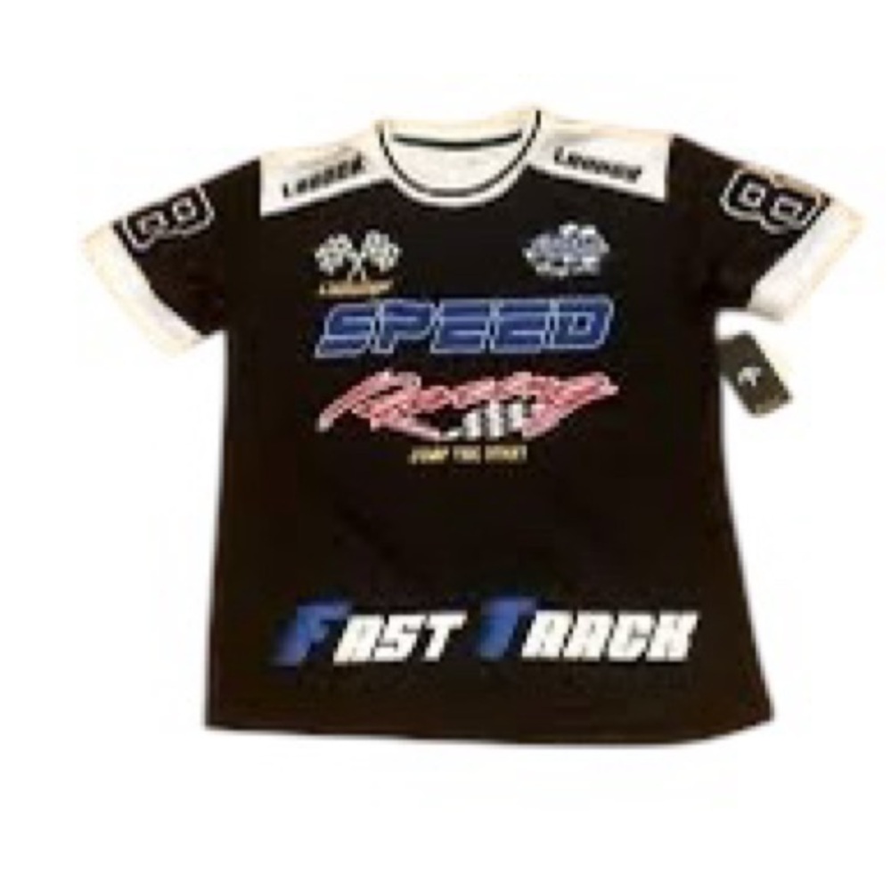 Fast Track Men's Racing Jersey - Black